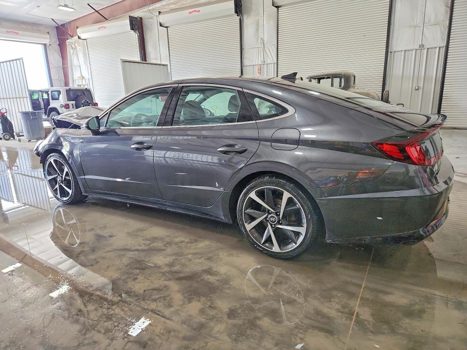 2022 Hyundai Sonata VIN 5NPEJ4J2XNH135636 COPART salvage auction — FRONT END, Il - Salvage Certificate, sold $2,300 on 2026-07-08 (photo 2)
