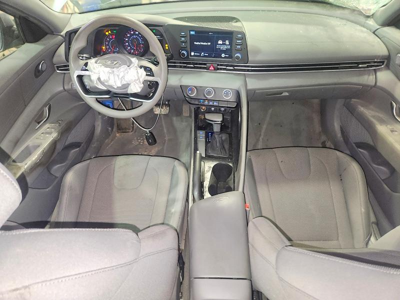 2021 Hyundai Elantra VIN 5NPLL4AG4MH016024 COPART salvage auction — FRONT END, Nc - Certificate Of Title, sold $1,950 on 2026-07-22 (photo 8)