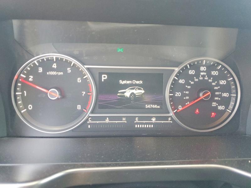 2022 Kia VIN 5XYRL4LC5NG109177 COPART salvage auction — HAIL, Ks - Cert Of Title-Salvage, sold $10,400 on 2026-07-14 (photo 9)