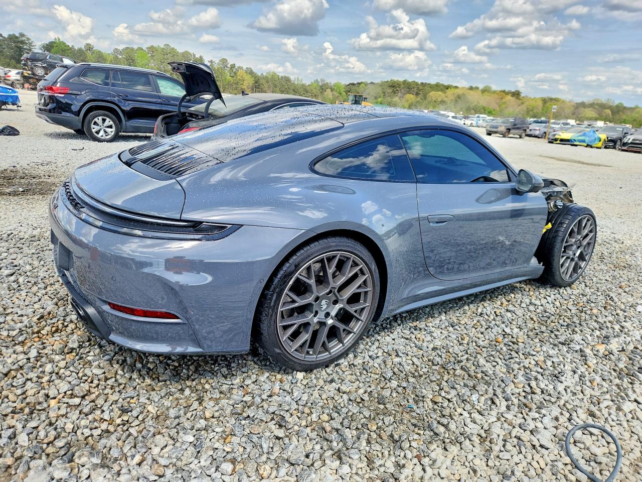 2025 Porsche 911 VIN WP0AH2A9XSS230075 COPART salvage auction — Front End, GA - CERT OF TITLE-SALVAGE, sold $92,500 on 2026-08-04 (photo 3)