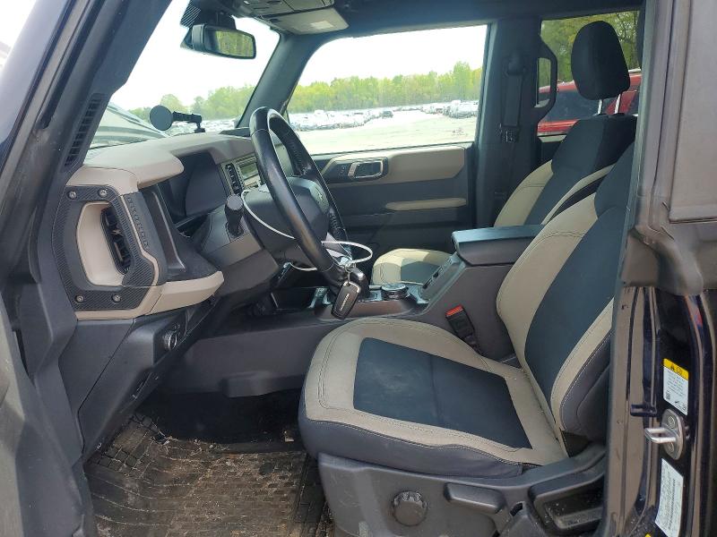2021 Ford Bronco VIN 1FMDE5BH6MLA90841 COPART salvage auction — MINOR DENT/SCRATCHES, Wv - Salvage Certificate, sold $14,000 on 2026-07-09 (photo 7)