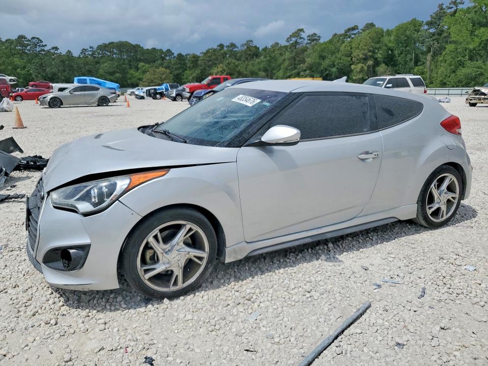 2013 Hyundai Veloster VIN KMHTC6AE5DU119710 — COPART salvage auction photo