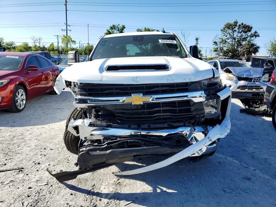 2026 Chevrolet Silverado VIN 1GC1KNEY6TF151632 COPART salvage auction — FRONT END, Fl - Certificate Of Title, sold $31,250 on 2026-07-21 (photo 5)