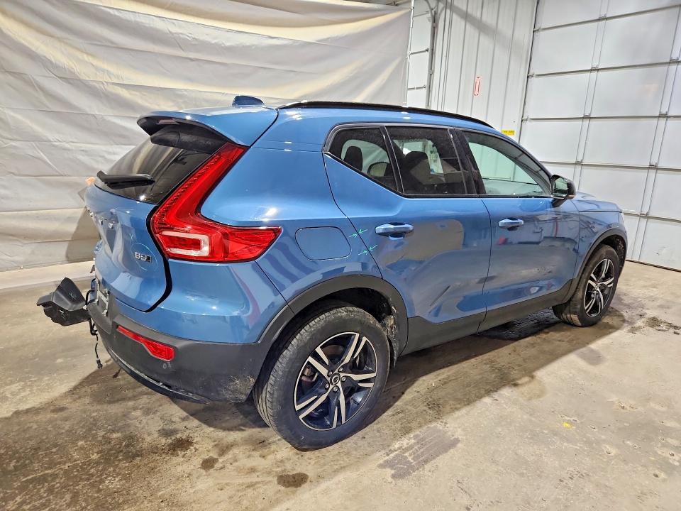 2024 Volvo Xc40 VIN YV4L12UK4R2331163 COPART salvage auction — REAR END, Nh - Cert Of Title-Salvage, sold $4,000 on 2026-07-14 (photo 3)