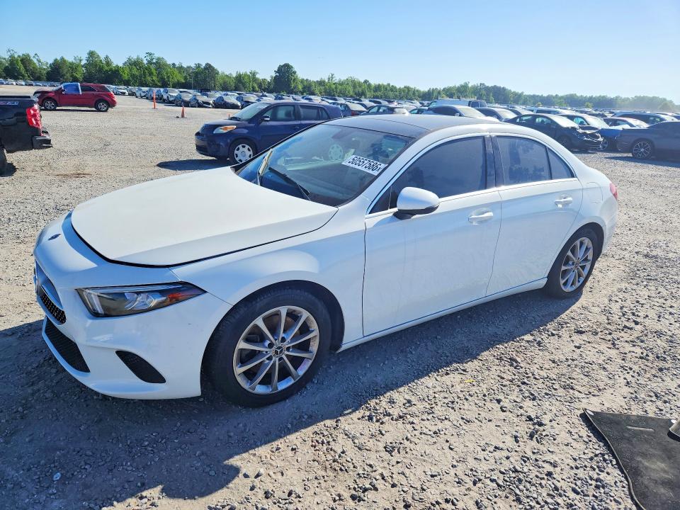 2019 Mercedes-benz A-klasse VIN WDD3G4EBXKW016884 COPART salvage auction — MINOR DENT/SCRATCHES, Sc - Dealer Only Clean Title, sold $7,500 on 2026-07-14 (photo 1)