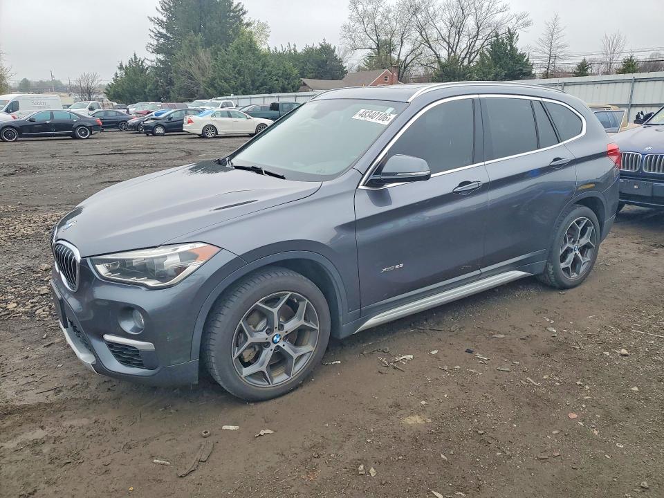 2017 BMW X1 VIN WBXHT3Z33H4A54010 COPART salvage auction — REAR END, Md - Cert Of Salvage > 75% Damage, sold $1,900 on 2026-07-20 (photo 1)