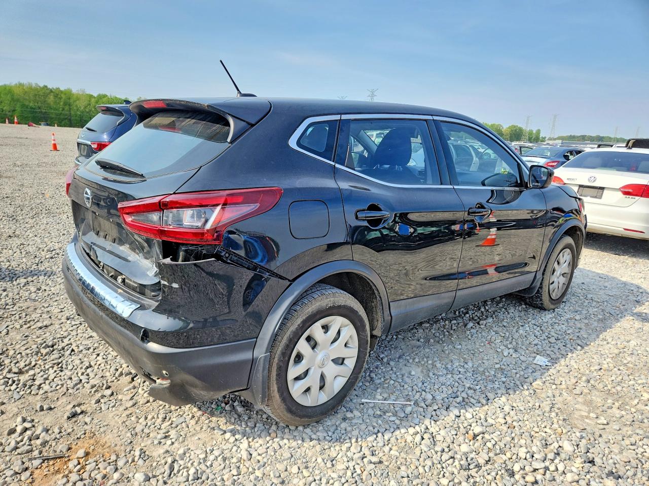 2020 Nissan Rogue Sport VIN JN1BJ1CV3LW269259 COPART salvage auction — Rear End, TN - SALVAGE CERTIFICATE, sold $4,700 on 2026-07-09 (photo 3)