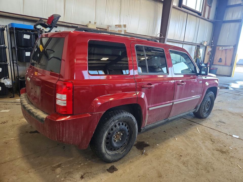 2010 Jeep Patriot VIN 1J4NF2GBXAD631561 COPART salvage auction — FRONT END, AB - BOS - SALVAGE, sold $475 on 2026-07-02 (photo 3)
