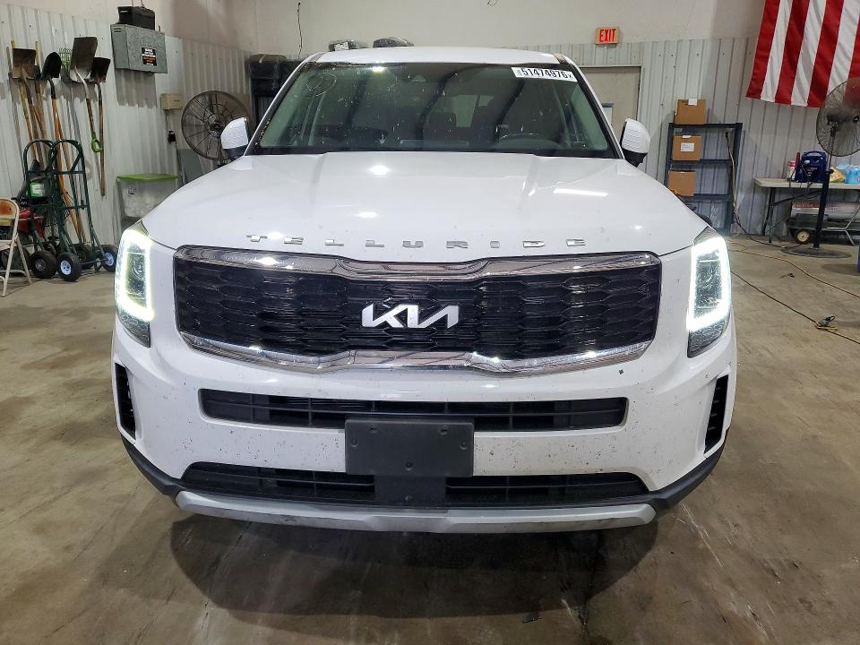 2022 Kia Telluride VIN 5XYP24HC2NG294565 COPART salvage auction — REAR END, Tx - Salvage Vehicle Title, sold $8,100 on 2026-07-06 (photo 5)