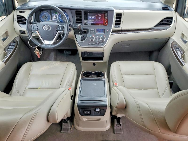 2020 Toyota Sienna VIN 5TDYZ3DC7LS062852 COPART salvage auction — FRONT END, Tx - Salvage Vehicle Title, sold $9,600 on 2026-07-03 (photo 8)