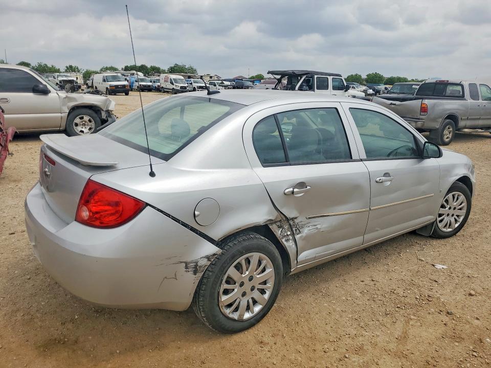 2009 Chevrolet Cobalt VIN 1G1AS58H797131140 COPART salvage auction — SIDE, Tx - Salvage Vehicle Title, sold $200 on 2026-07-02 (photo 3)