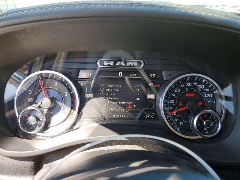 2019 Ram 3500 VIN 3C63R3JL5KG715763 COPART salvage auction — UNKNOWN, Nv - Salvage Title, sold $20,200 on 2026-07-28 (photo 9)