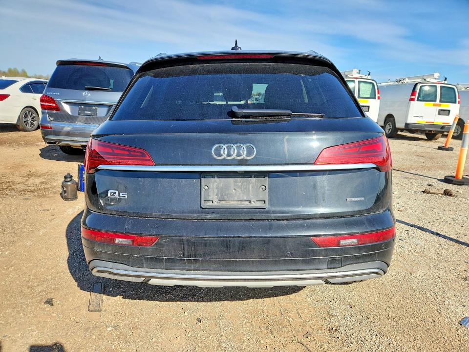 2021 Audi Q5 VIN WA1BAAFY6M2055503 COPART salvage auction — FRONT END, Salvage Title, sold $250 on 2026-07-28 (photo 6)