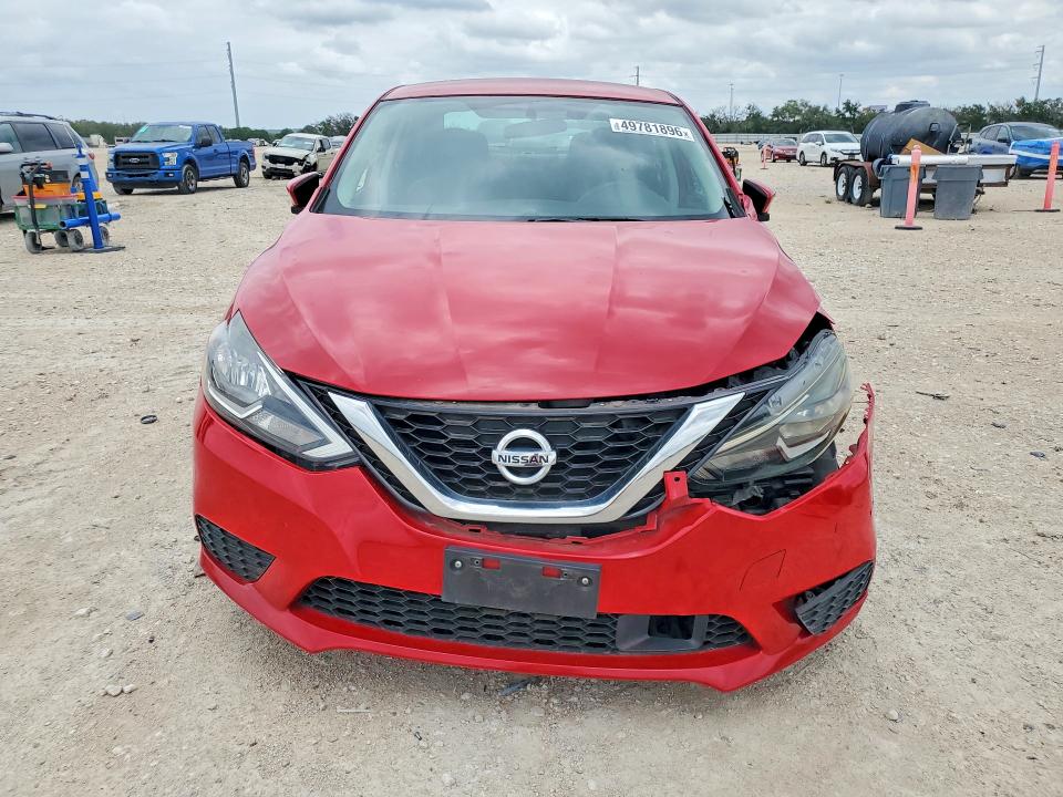 2018 Nissan Sentra VIN 3N1AB7APXJL647144 COPART salvage auction — FRONT END, Tx - Salvage Vehicle Title, sold $2,000 on 2026-07-02 (photo 5)