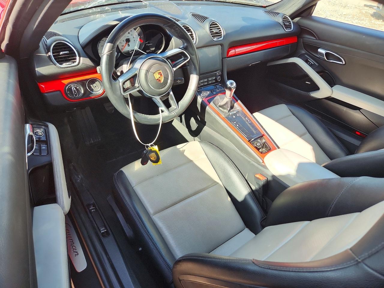 2018 Porsche Cayman VIN WP0AA2A80JK261751 COPART salvage auction — Side, UT - SALVAGE CERTIFICATE, sold $25,000 on 2026-07-10 (photo 8)