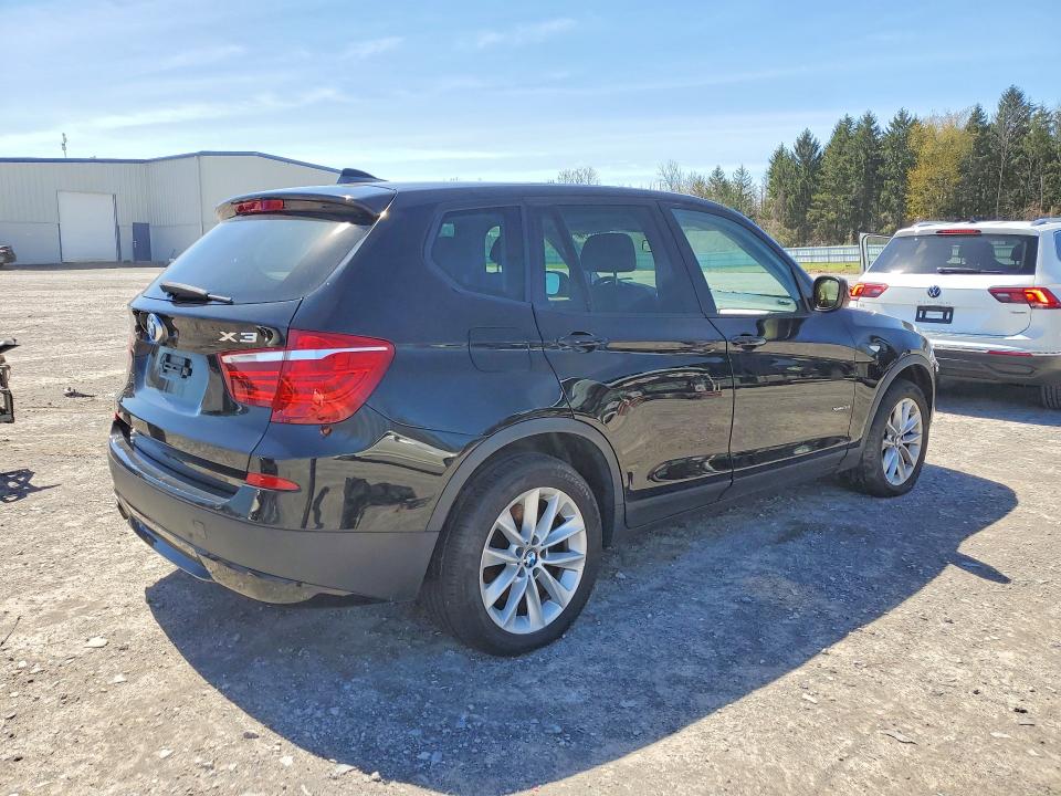 2013 BMW X3 VIN 5UXWX9C57D0D00434 COPART salvage auction — FRONT END, Ny - Certificate Of Title (P), sold $1,850 on 2026-07-08 (photo 3)
