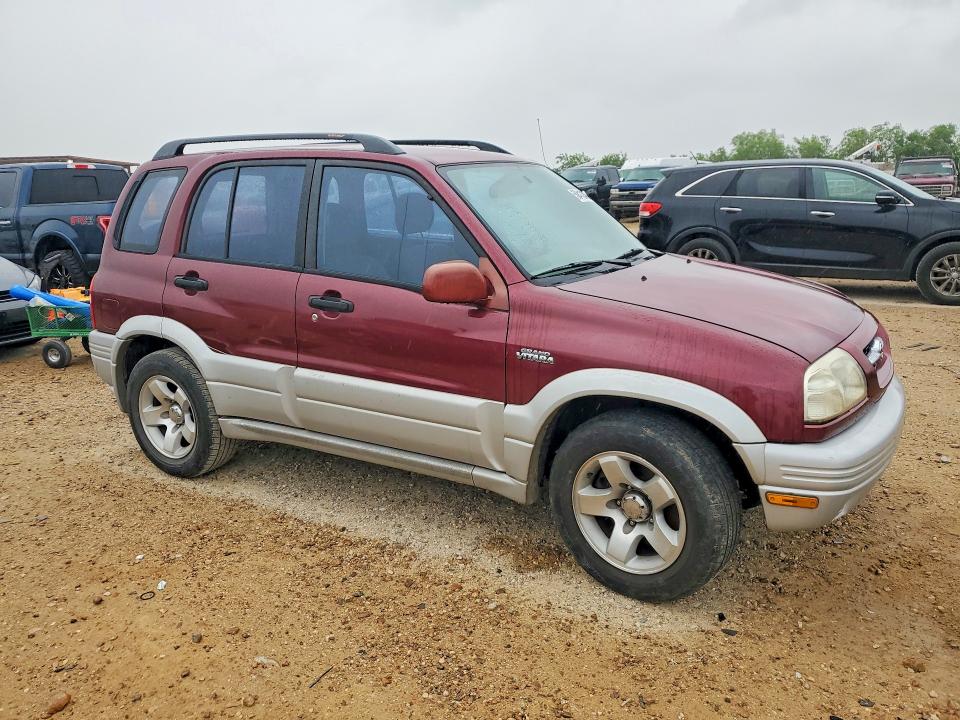 2000 Suzuki Grand vitara VIN JS3TE62V8Y4105448 COPART salvage auction — FRONT END, Tx - Bonded Title - Salvage, sold $125 on 2026-07-16 (photo 4)