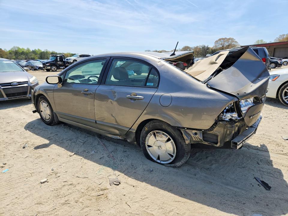 2006 Honda Civic VIN JHMFA36276S022350 COPART salvage auction — REAR END, Md - Cert Of Salvage > 75% Damage, sold $250 on 2026-07-07 (photo 2)