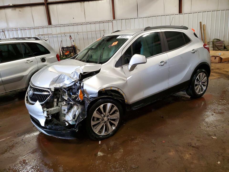 2020 Buick Encore VIN KL4CJASB3LB037612 COPART salvage auction — FRONT END, Mi - Certificate Of Title, sold $975 on 2026-07-10 (photo 1)