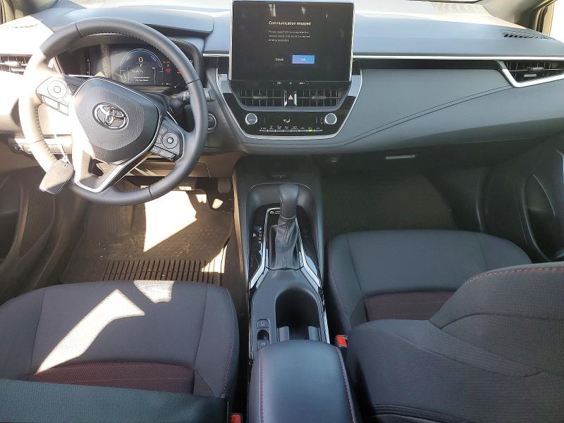 2025 Toyota Corolla VIN JTDBCMFE8S3084290 COPART salvage auction — FRONT END, Or - Salvage Title Certificate, sold $12,800 on 2026-07-06 (photo 8)
