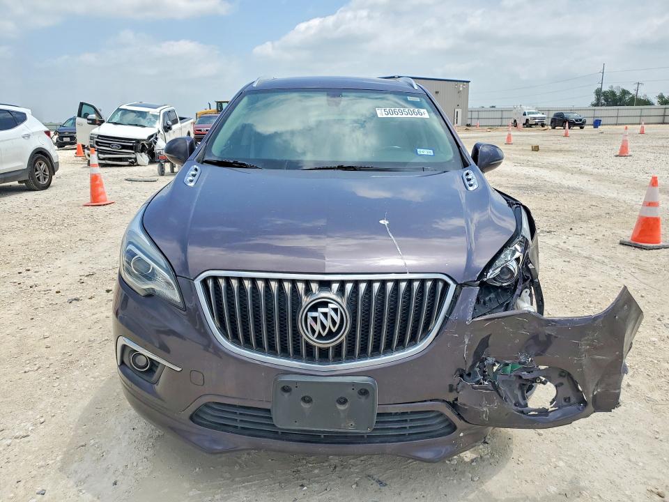 2018 Buick Envision VIN LRBFX1SA3JD006028 COPART salvage auction — FRONT END, TX - SALVAGE VEHICLE TITLE, sold $1,900 on 2026-07-16 (photo 5)