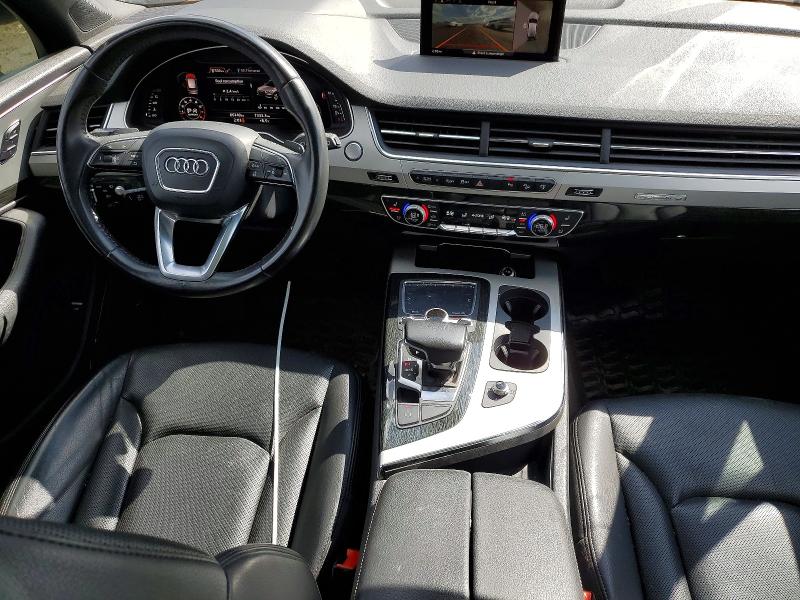 2017 Audi Q7 VIN WA1WAAF74HD046124 COPART salvage auction — REAR END, Salvage Title, sold $15,300 on 2026-07-14 (photo 8)
