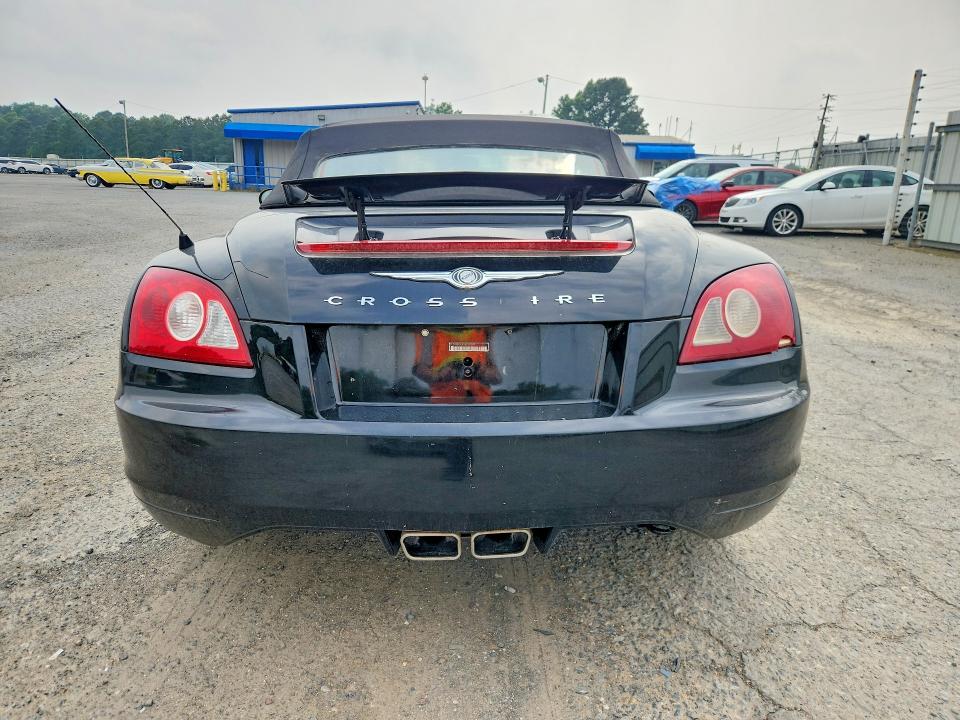 2005 Chrysler Crossfire VIN 1C3AN55L45X058539 COPART salvage auction — MINOR DENT/SCRATCHES, Ar - Cert Of Title-Salvage (P), sold $1,300 on 2026-07-09 (photo 6)