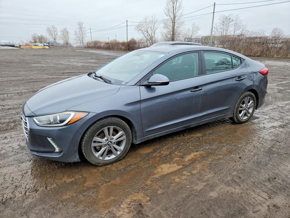 2017 Hyundai Elantra VIN KMHD84LF4HU167088 COPART salvage auction — MECHANICAL, Qc - Pour Piece Seulement, sold $1,850 on 2026-07-07 (photo 1)
