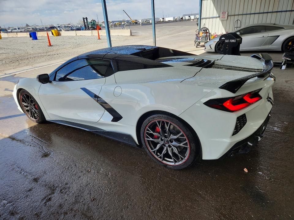 2023 Chevrolet Corvette stingray VIN 1G1YC3D47P5130601 COPART salvage auction — UNDERCARRIAGE, CO - PUBLIC - SALVAGE TITLE, sold $54,500 on 2026-07-16 (photo 2)