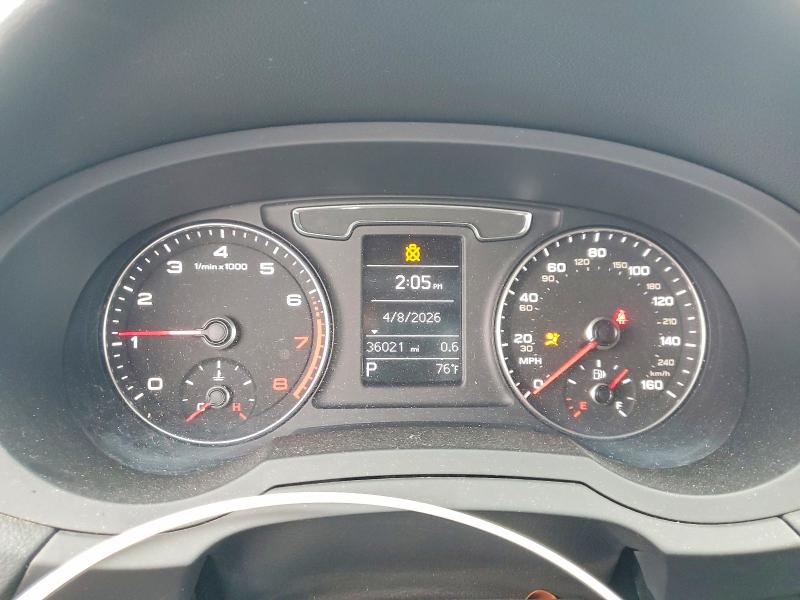 2017 Audi Q3 VIN WA1BCCFS4HR009392 COPART salvage auction — FRONT END, HI - CERTIFICATE OF SALVAGE, sold $1,200 on 2026-07-27 (photo 9)