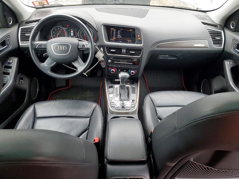 2016 Audi Q5 VIN WA1L2AFP5GA090102 COPART salvage auction — FRONT END, Id - Salvage Certificate Of Title, sold $5,200 on 2026-07-28 (photo 8)