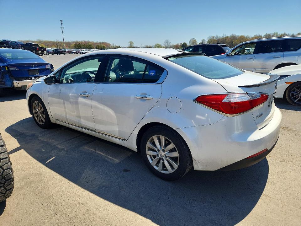 2014 Kia Forte VIN KNAFX4A86E5054976 COPART salvage auction — FRONT END, Nj - Cert Of Title-Salvage, sold $925 on 2026-07-21 (photo 2)