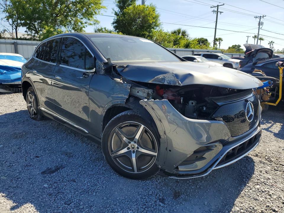 2023 Mercedes-benz Eqe VIN 4JGGM2BB6PA038037 COPART salvage auction — FRONT END, Salvage Title, sold $17,300 on 2026-07-14 (photo 4)