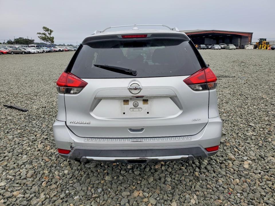 2017 Nissan Rogue VIN KNMAT2MVXHP560026 COPART salvage auction — FRONT END, Ca - Salvage Certificate, sold $675 on 2026-07-16 (photo 6)
