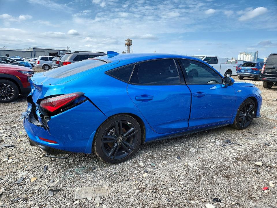 2026 Acura Integra VIN 19UDE4H32TA001904 COPART salvage auction — REAR END, Salvage Title, sold $7,200 on 2026-07-31 (photo 3)