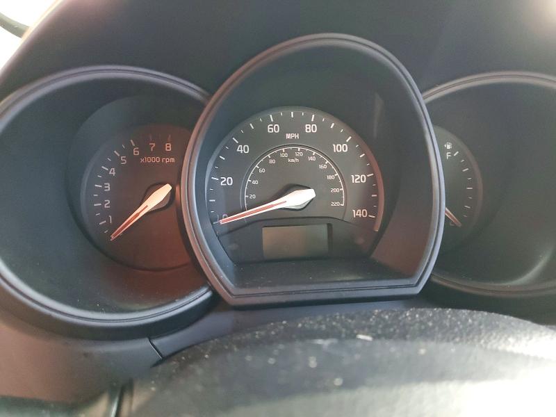 2013 Kia Rio VIN KNADM4A38D6312444 COPART salvage auction — FRONT END, Fl - Cert Of Ttl-Rebuilt&Slvg Rbld, sold $450 on 2026-07-27 (photo 9)