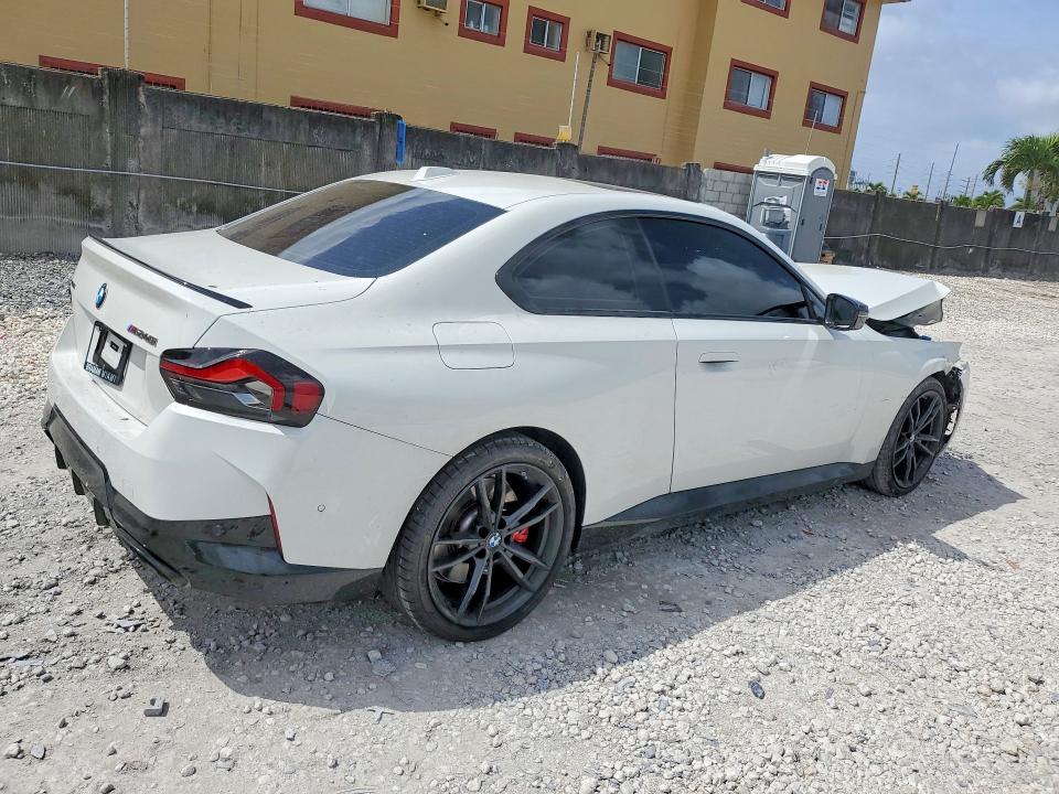 2023 BMW M240i VIN 3MW53CM02P8D62966 COPART salvage auction — Front End, FL - CERT OF TITLE SLVG REBUILDABLE, sold $14,700 on 2026-05-05 (photo 3)