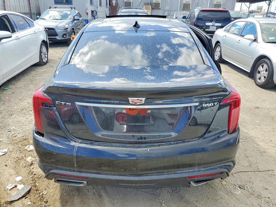 2024 Cadillac Ct5 VIN 1G6DN5RW5R0100831 COPART salvage auction — SIDE, Ca - Salvage Certificate, sold $15,000 on 2026-07-09 (photo 6)
