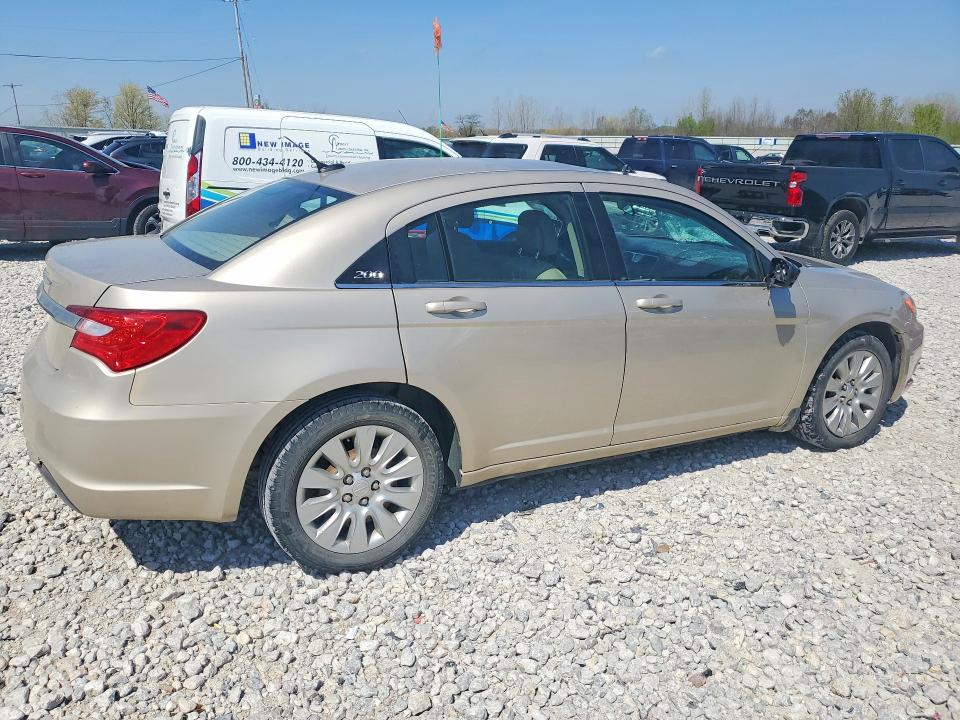 2013 Chrysler 200 VIN 1C3CCBAG5DN729071 COPART salvage auction — FRONT END, Mi - Certificate Of Title, sold $1,150 on 2026-07-23 (photo 3)