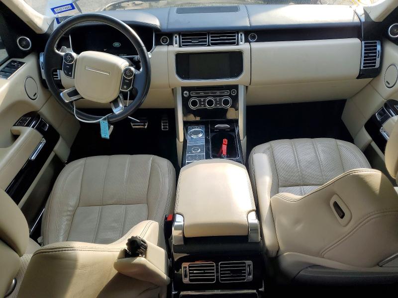 2015 Land rover RANGE ROVER VIN SALGV2TF8FA235382 COPART salvage auction — FRONT END, Va - Certificate Of Title (P), sold $7,200 on 2026-07-03 (photo 8)