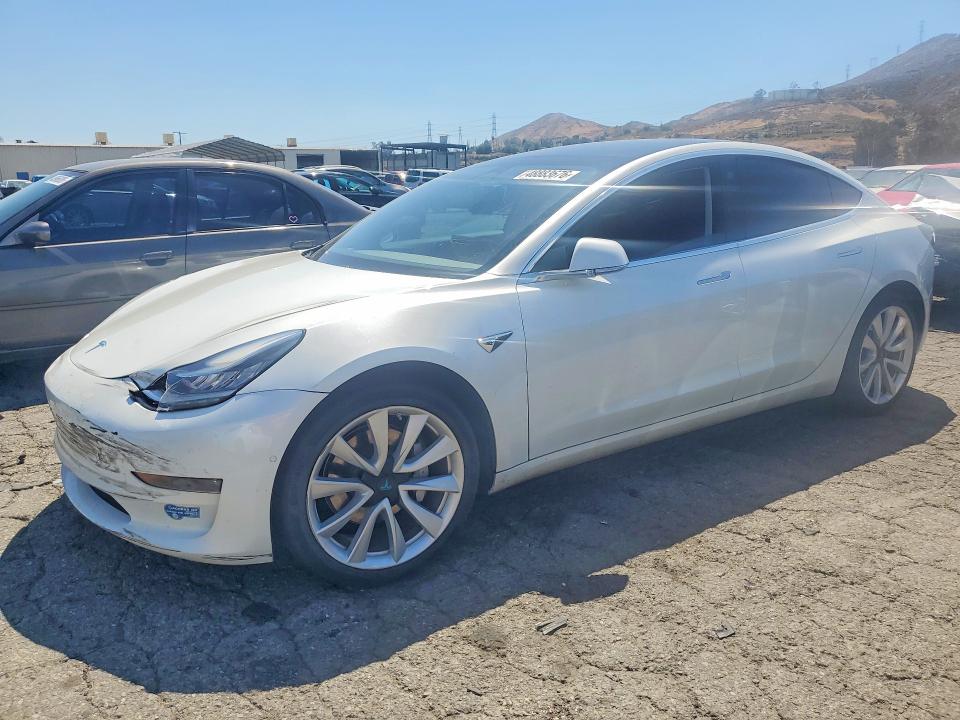 2020 Tesla Model 3 VIN 5YJ3E1EB7LF807278 COPART salvage auction — FRONT END, Ca - Salvage Certificate, sold $5,700 on 2026-07-20 (photo 1)