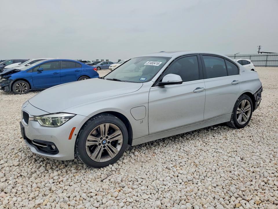 2017 BMW 3er VIN WBA8E1C51HK895142 COPART salvage auction — REAR END, Tx - Certificate Of Title, sold $6,800 on 2026-07-09 (photo 1)