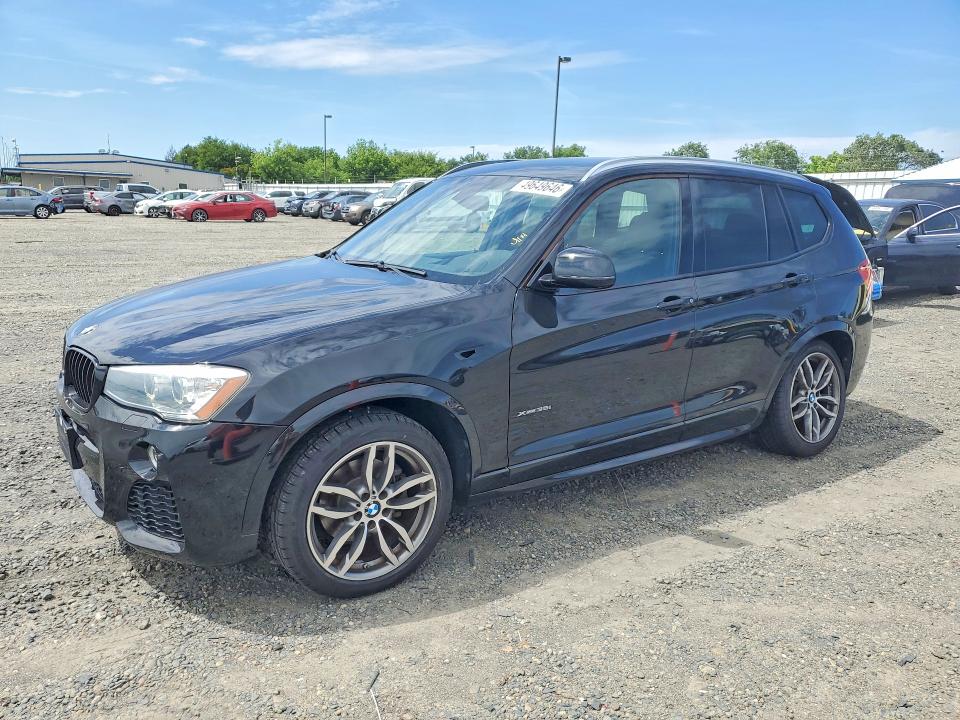 2016 BMW X3 VIN 5UXWX7C50G0S15876 — COPART salvage auction photo