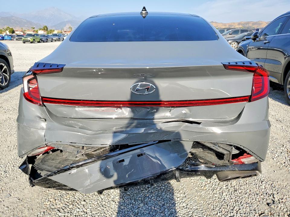 2020 Hyundai Sonata VIN 5NPEF4JA7LH022524 COPART salvage auction — FRONT END, Salvage Title, sold $3,050 on 2026-07-15 (photo 6)