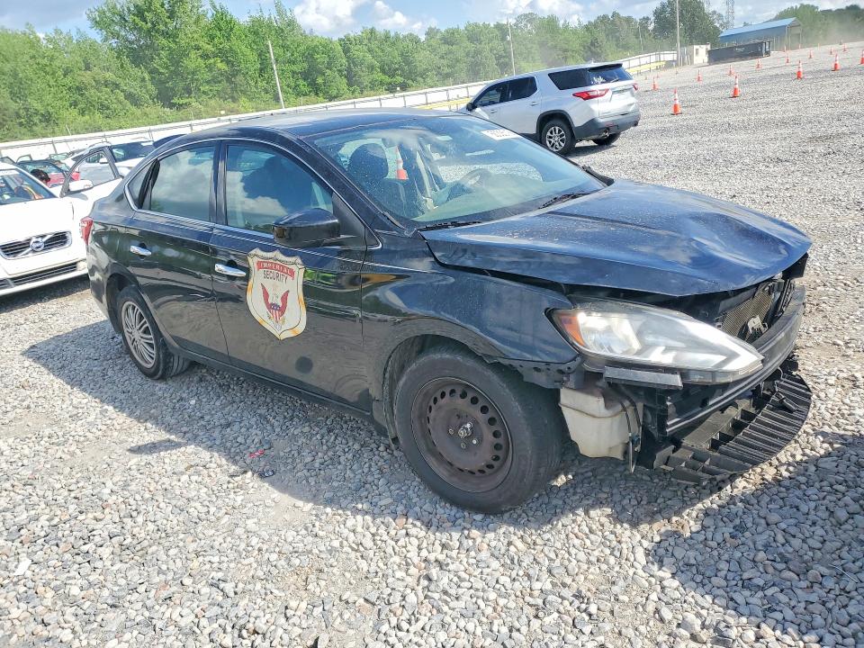 2018 Nissan Sentra VIN 3N1AB7AP9JY343984 COPART salvage auction — FRONT END, Tn - Salvage Certificate, sold $375 on 2026-07-02 (photo 4)