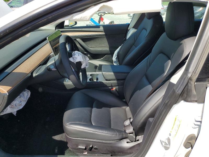 2021 Tesla Model 3 VIN 5YJ3E1EA9MF093971 COPART salvage auction — FRONT END, Ca - Salvage Certificate, sold $4,550 on 2026-07-16 (photo 7)