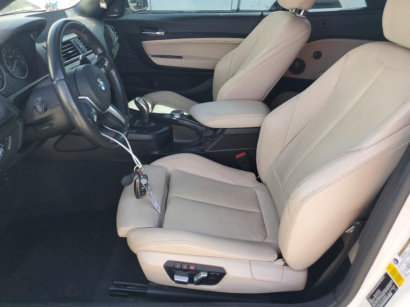 2017 BMW 2er VIN WBA2K9C34H7A26357 COPART salvage auction — FRONT END, Nv - Salvage Title, sold $3,300 on 2026-07-08 (photo 7)