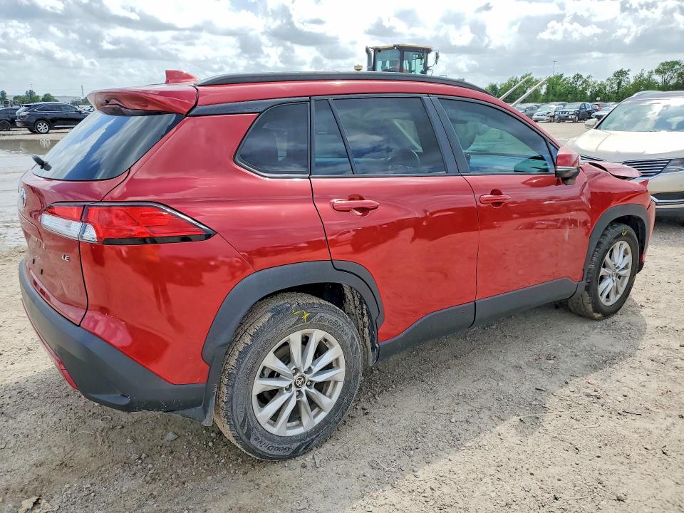 2022 Toyota Corolla cross VIN 7MUCAAAG6NV006228 COPART salvage auction — FRONT END, Tx - Salvage Vehicle Title, sold $4,550 on 2026-07-10 (photo 3)