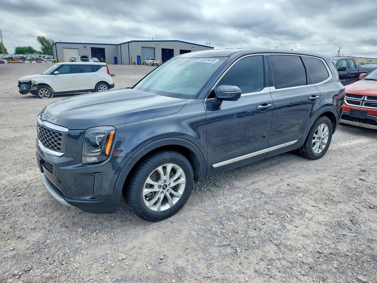 2021 Kia Telluride VIN 5XYP2DHC2MG183495 COPART salvage auction — Water/Flood, OK - CERT OF TITLE-SALVAGE FLOOD, sold $4,600 on 2026-07-02 (photo 1)