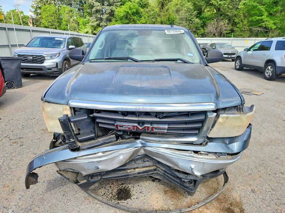 2008 Gmc SIERRA VIN 2GTEC13J881186829 COPART salvage auction — FRONT END, Tx - Salvage Vehicle Title, sold $2,150 on 2026-07-09 (photo 5)